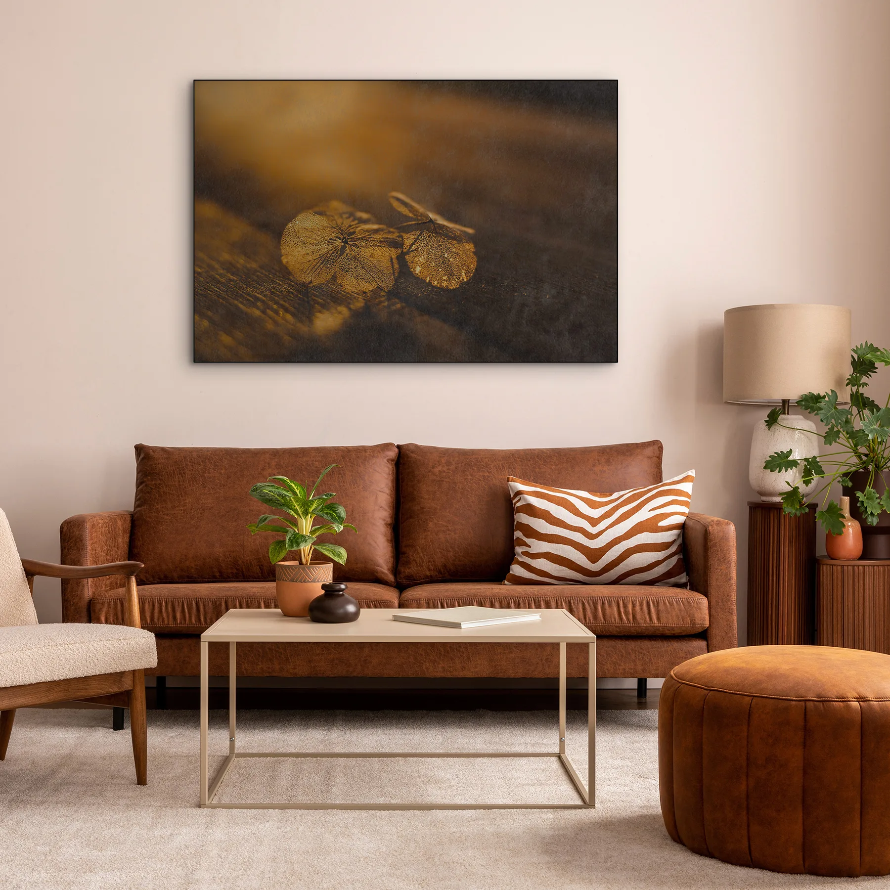 Fragiel Bloemblad in Gouden Zonlicht (Art Frame) Fragiel Bloemblad in Gouden Zonlicht (Art Frame) - Afbeelding 5