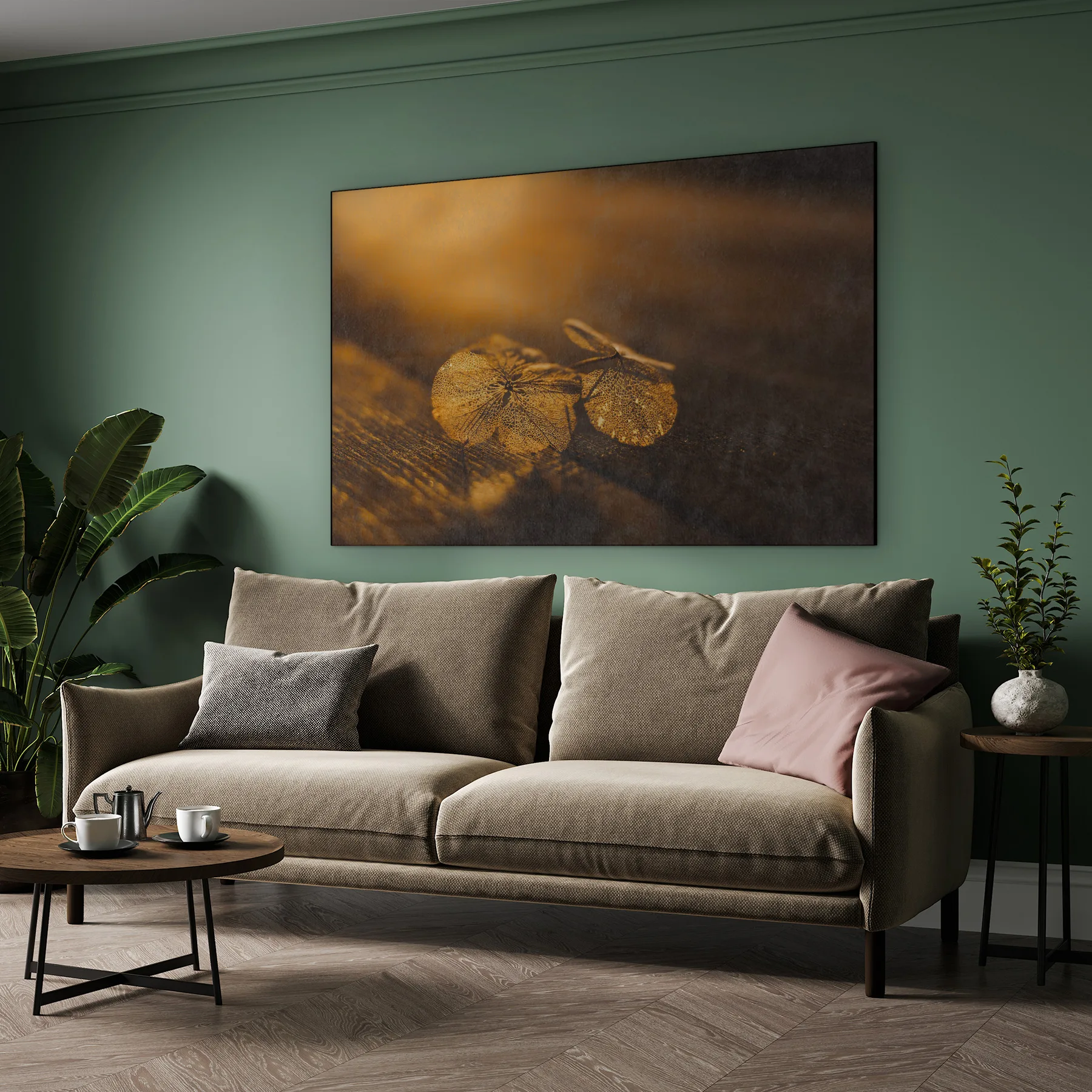 Fragiel Bloemblad in Gouden Zonlicht (Art Frame) Fragiel Bloemblad in Gouden Zonlicht (Art Frame) - Afbeelding 7