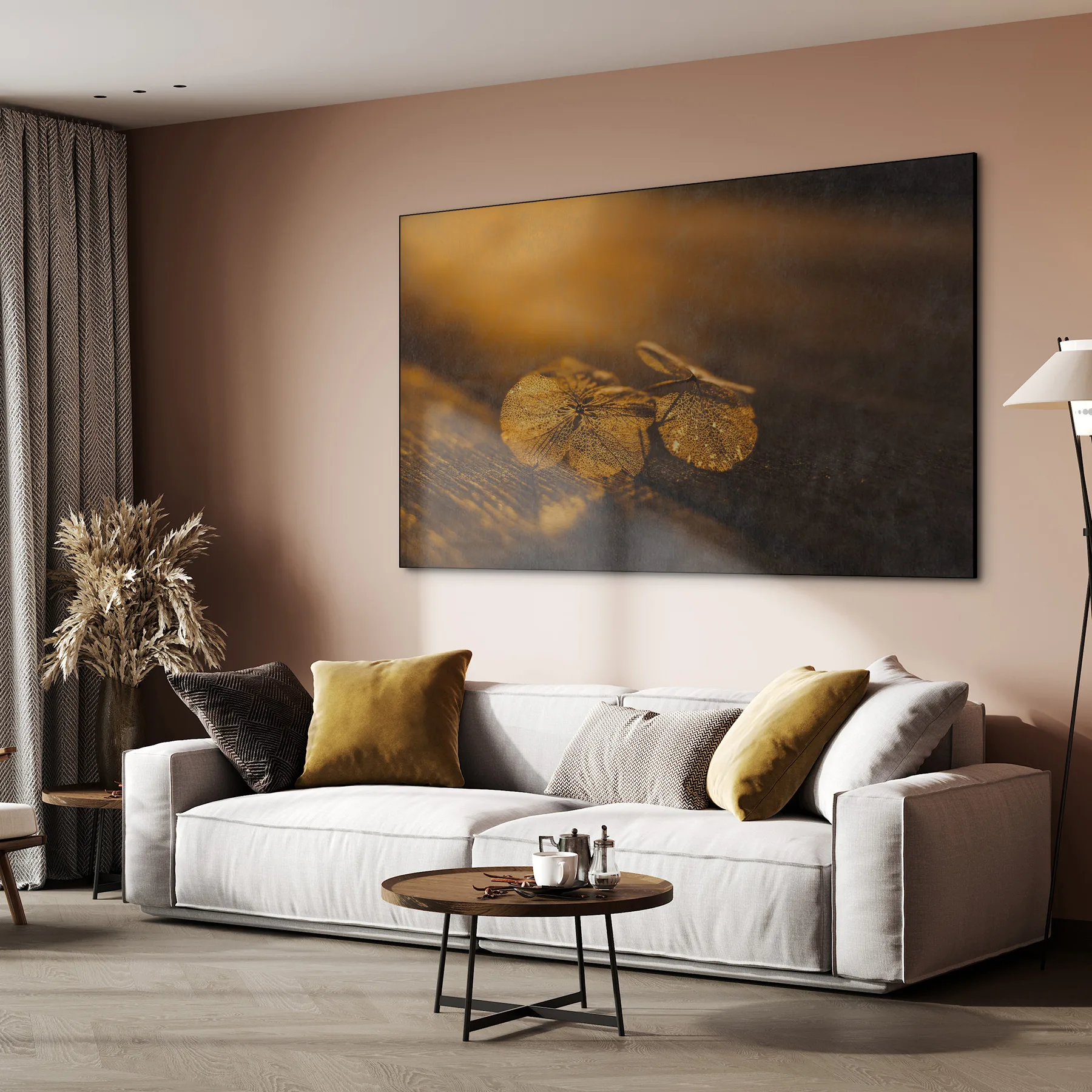Fragiel Bloemblad in Gouden Zonlicht (Art Frame) Fragiel Bloemblad in Gouden Zonlicht (Art Frame) - Afbeelding 2