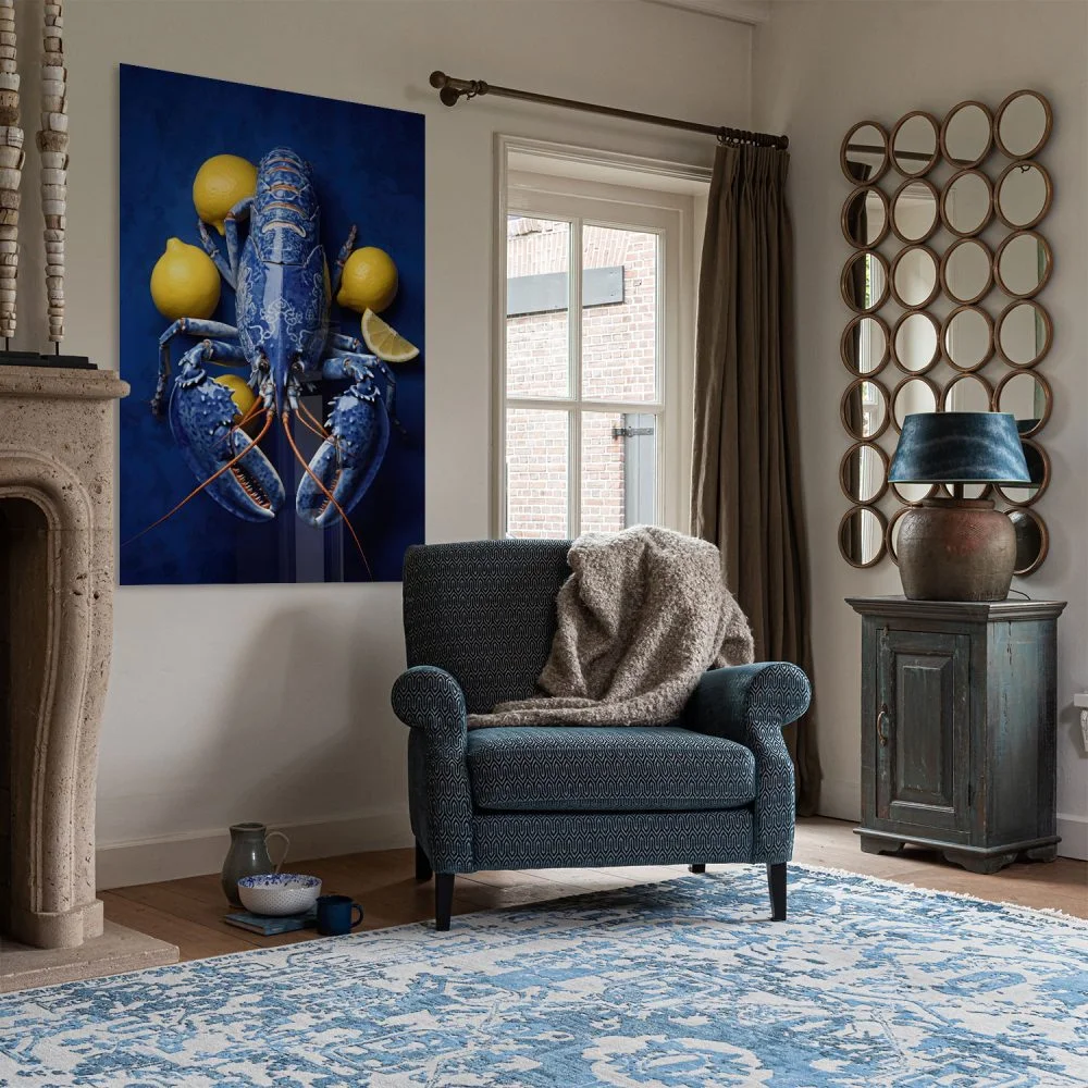 Lobster Luxe - Delfts Blauw met Citroen - Afbeelding 3