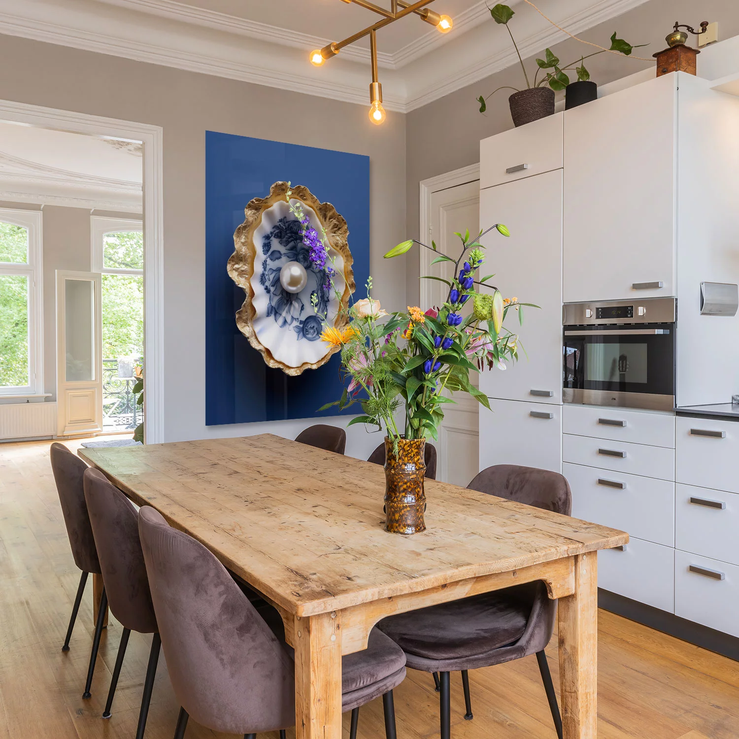 Oester - Delfts Blauw Parel Oester - Delfts Blauw Parel - Afbeelding 9