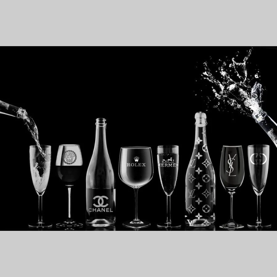 Silver champagne bottles Silver champagne bottles - Afbeelding 9