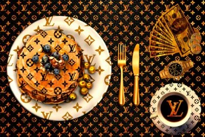 Golden Louis table Golden Louis table