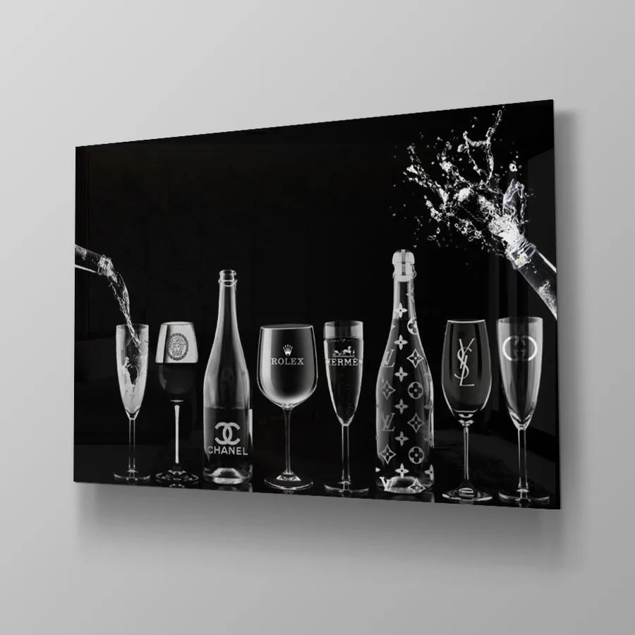 Silver champagne bottles Silver champagne bottles - Afbeelding 4