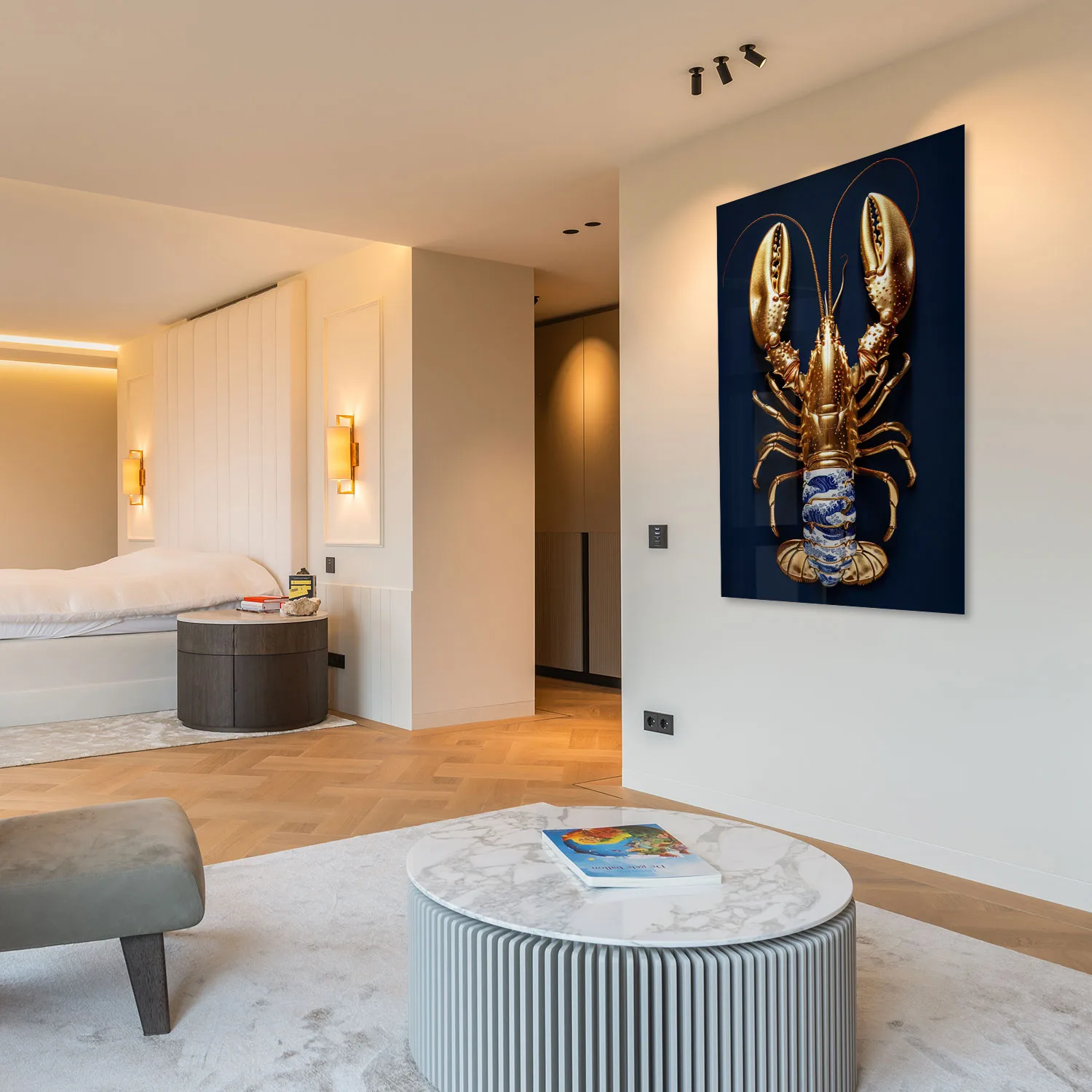 Golden Lobster Delfts Blauw Golden Lobster Delfts Blauw - Afbeelding 5