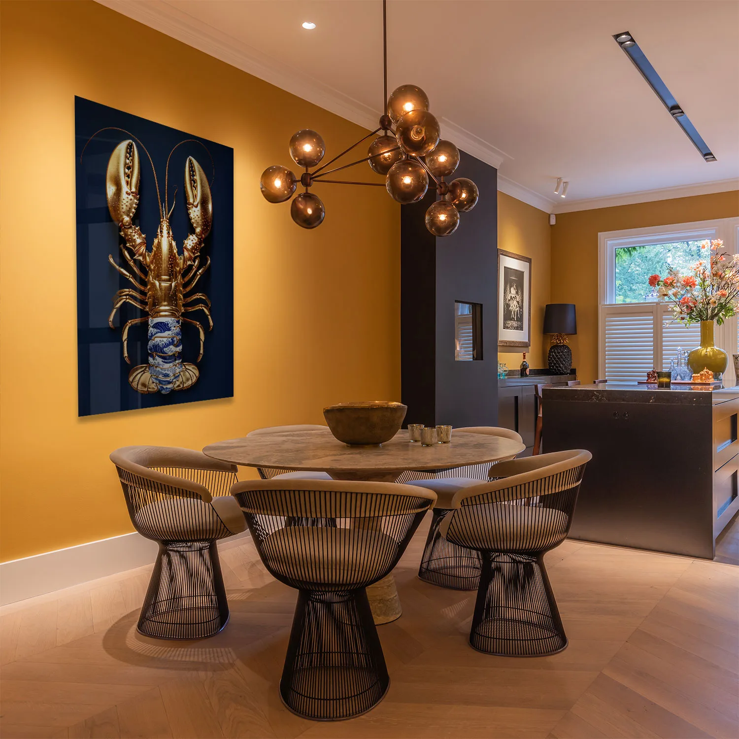 Golden Lobster Delfts Blauw Golden Lobster Delfts Blauw - Afbeelding 6