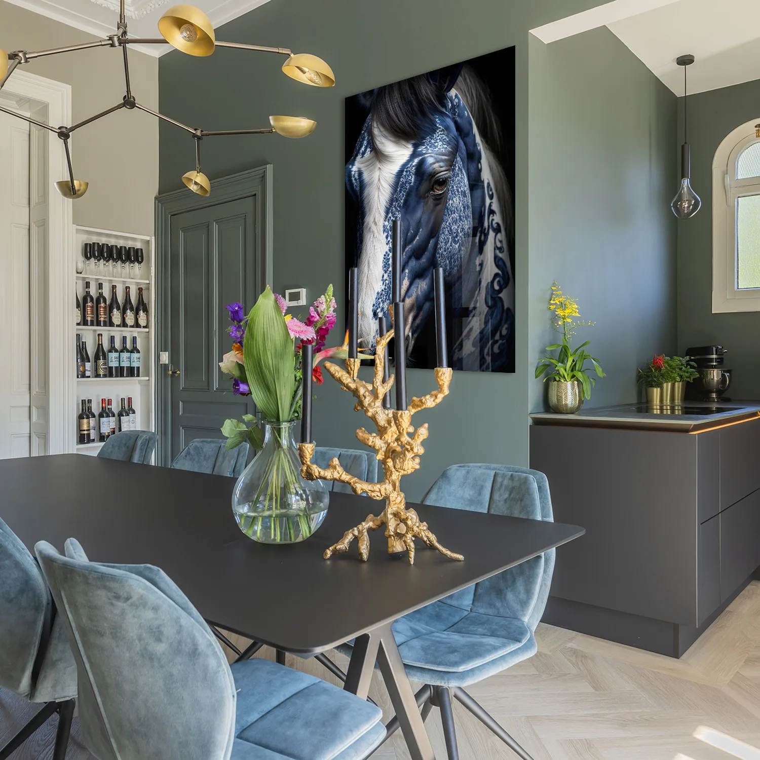 Horse Delfts Blauw - Afbeelding 8