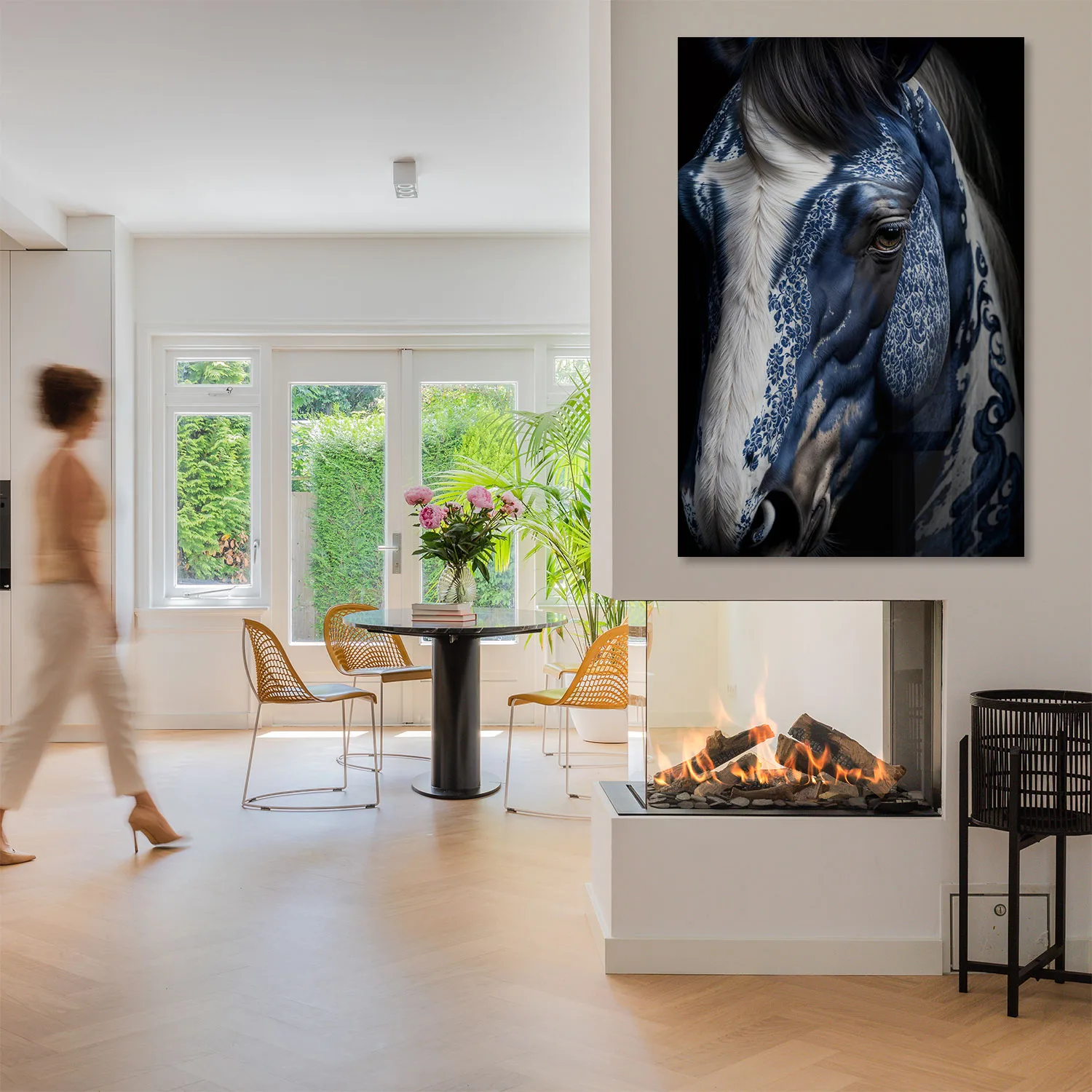 Horse Delfts Blauw