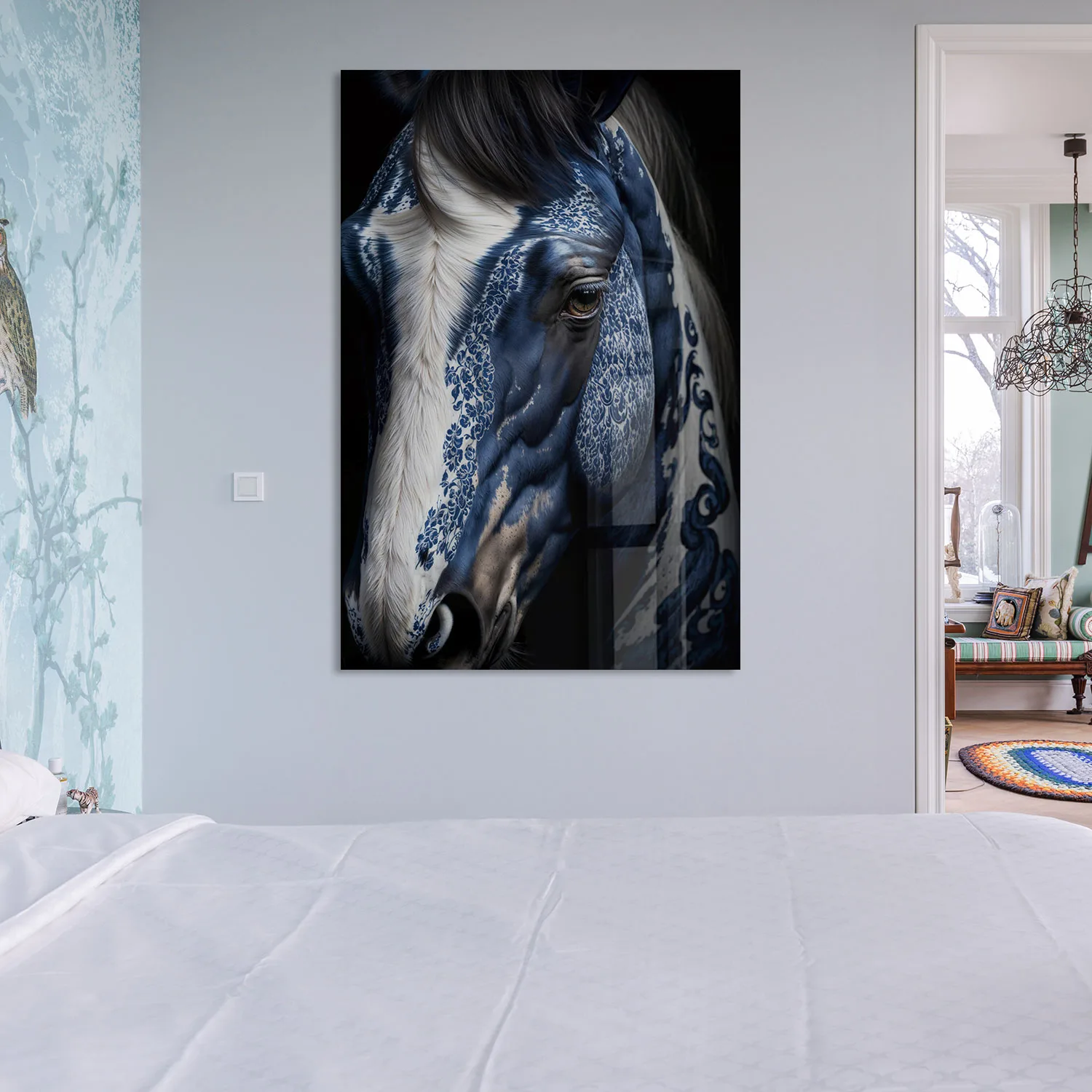 Horse Delfts Blauw - Afbeelding 2