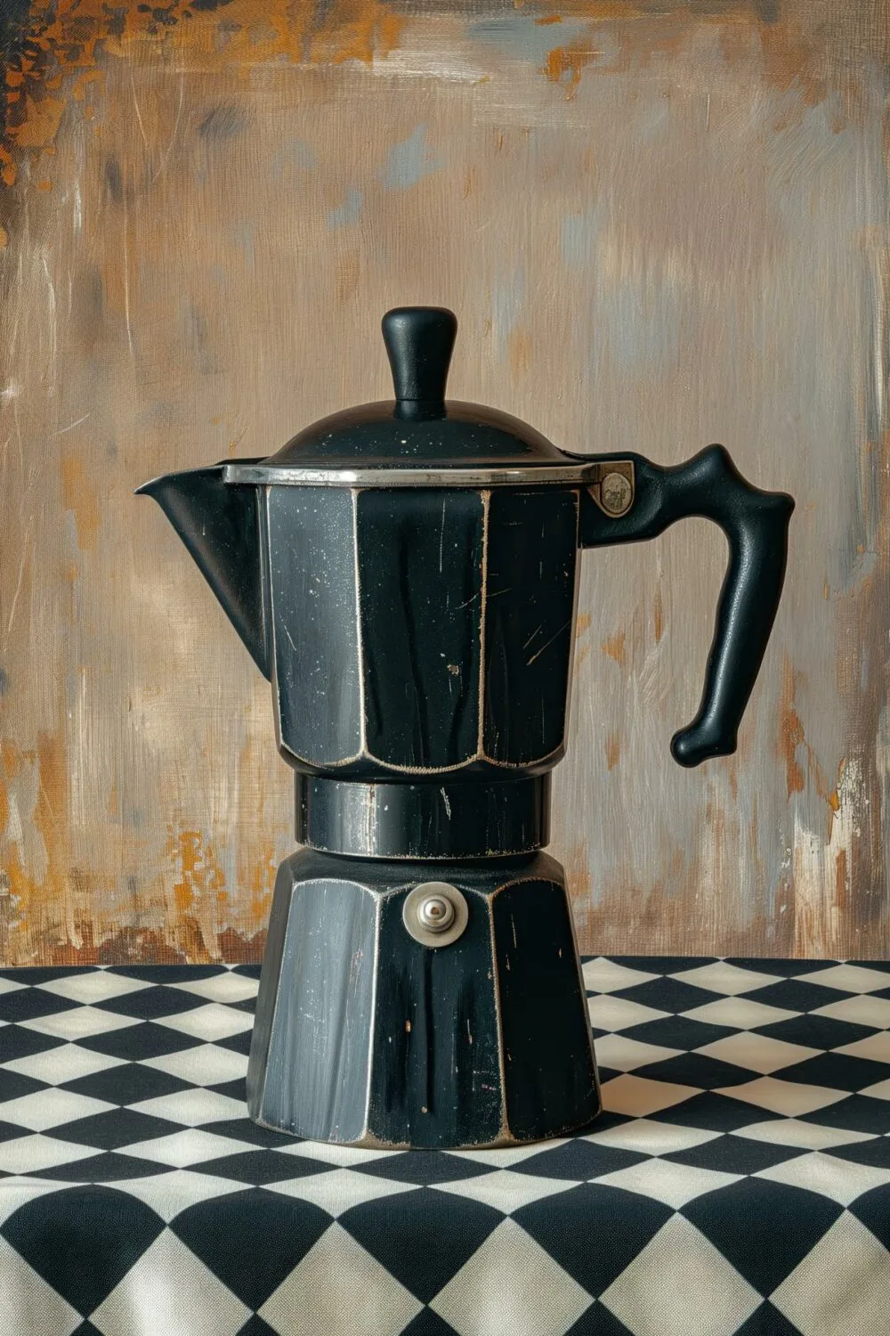 Black Italian Percolator Coffee