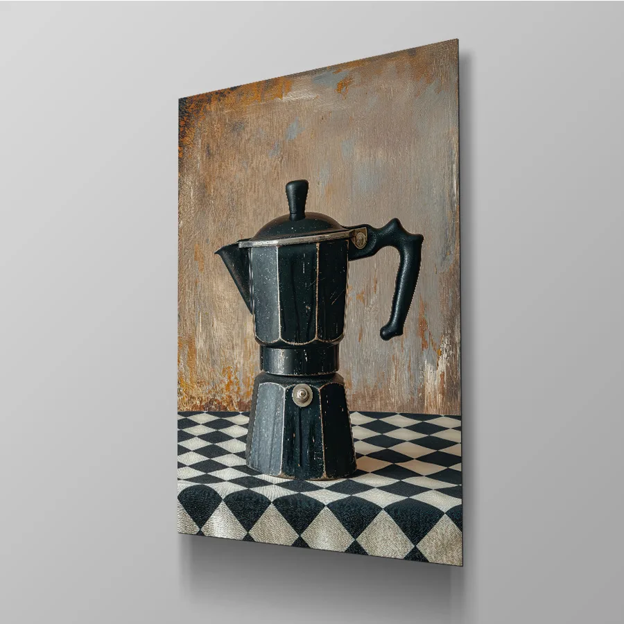 Black Italian Percolator Coffee - Afbeelding 4