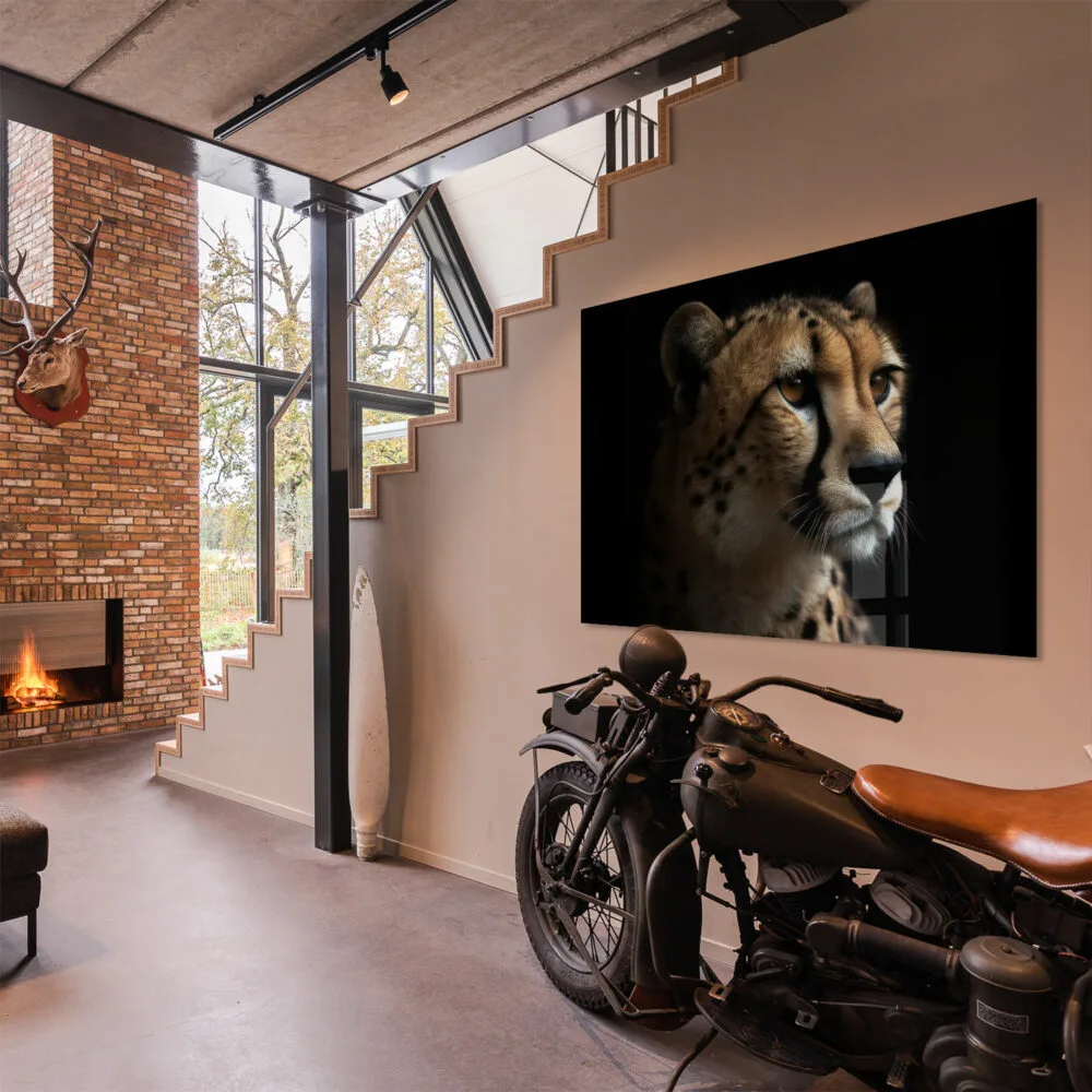 Cheeta on Black - Afbeelding 2