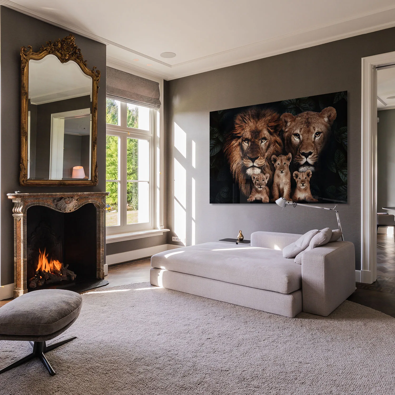 Lion Family of 5 - Afbeelding 3