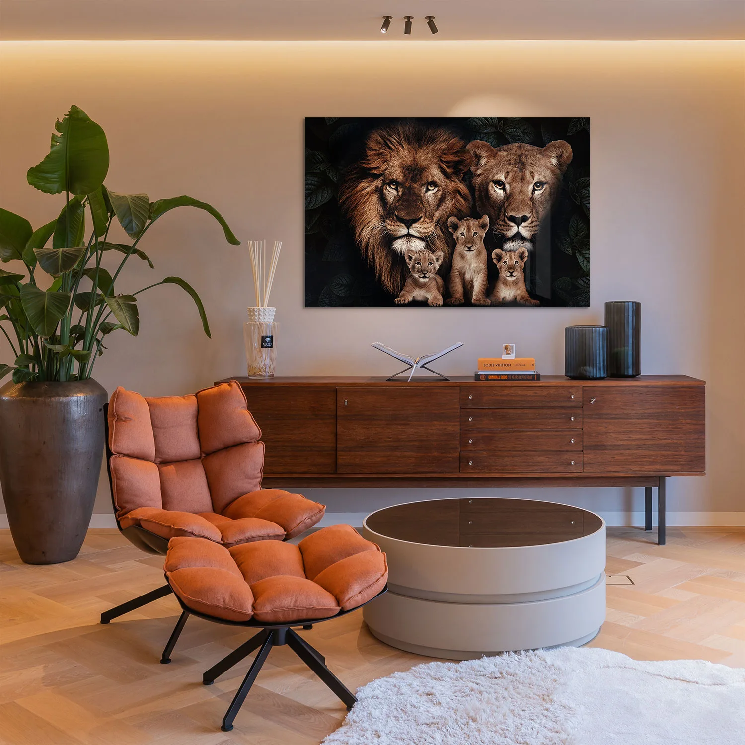 Lion Family of 5 - Afbeelding 2