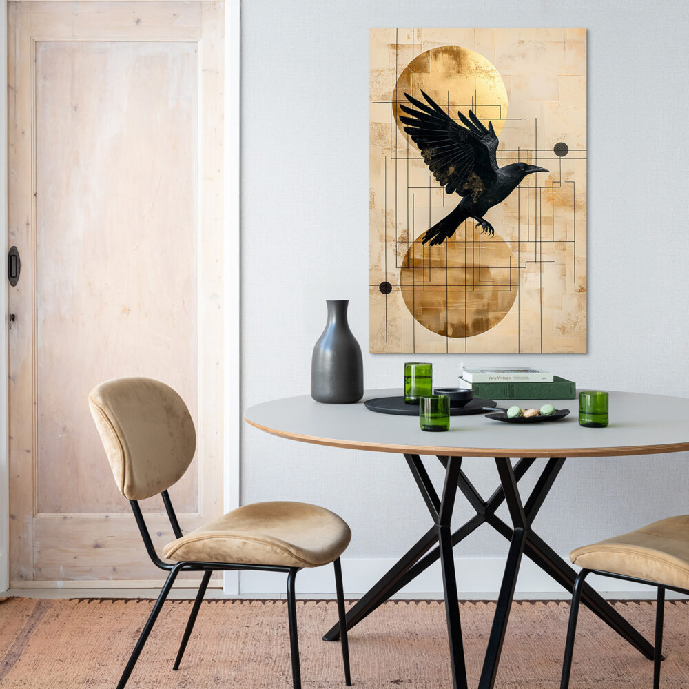 Black Bird Golden Sun - Afbeelding 5