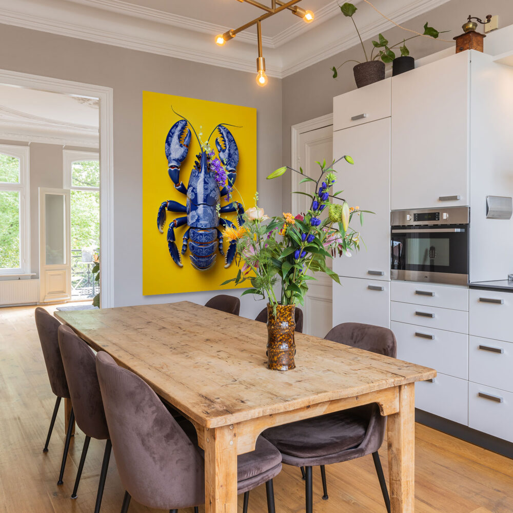 Lobster Blue Yellow - Afbeelding 5