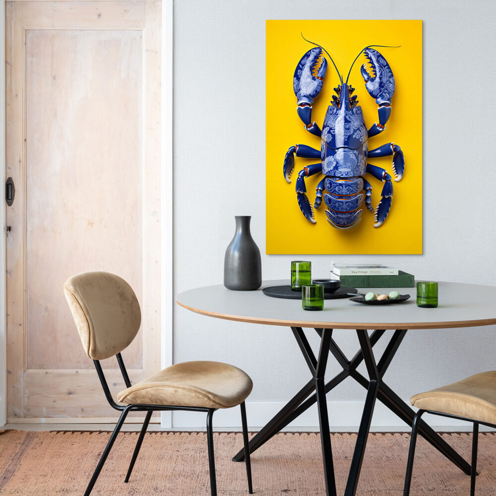 Lobster Blue Yellow - Afbeelding 6