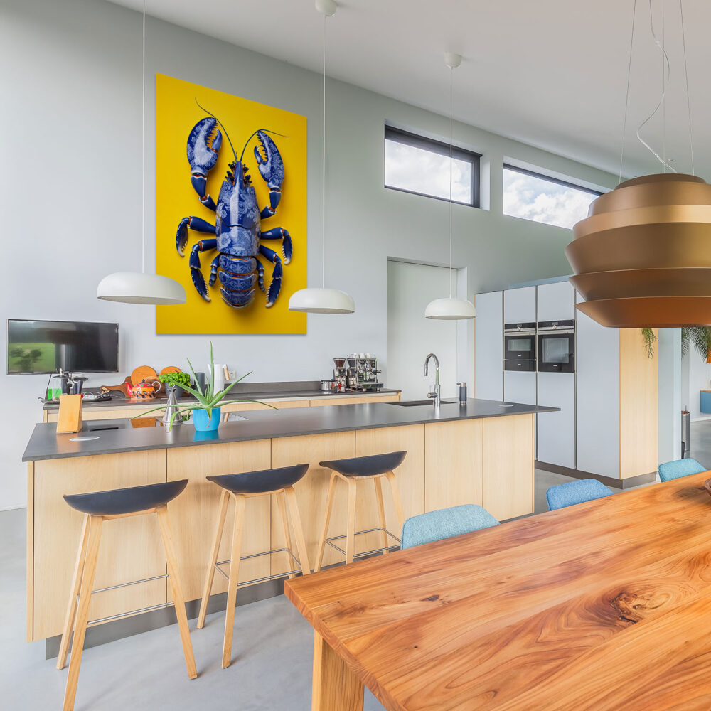 Lobster Blue Yellow - Afbeelding 2