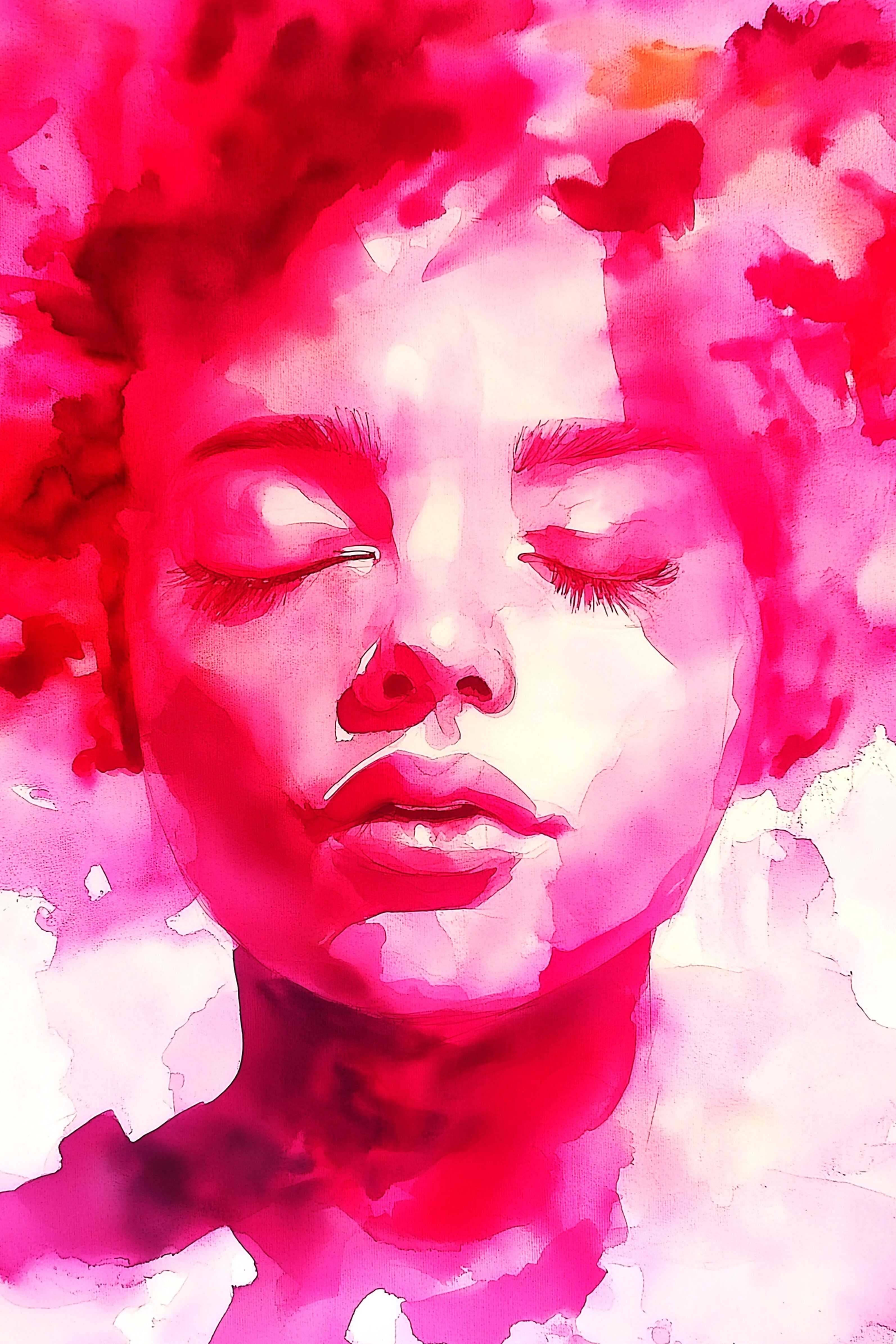 Watercolor Woman Watercolor Woman