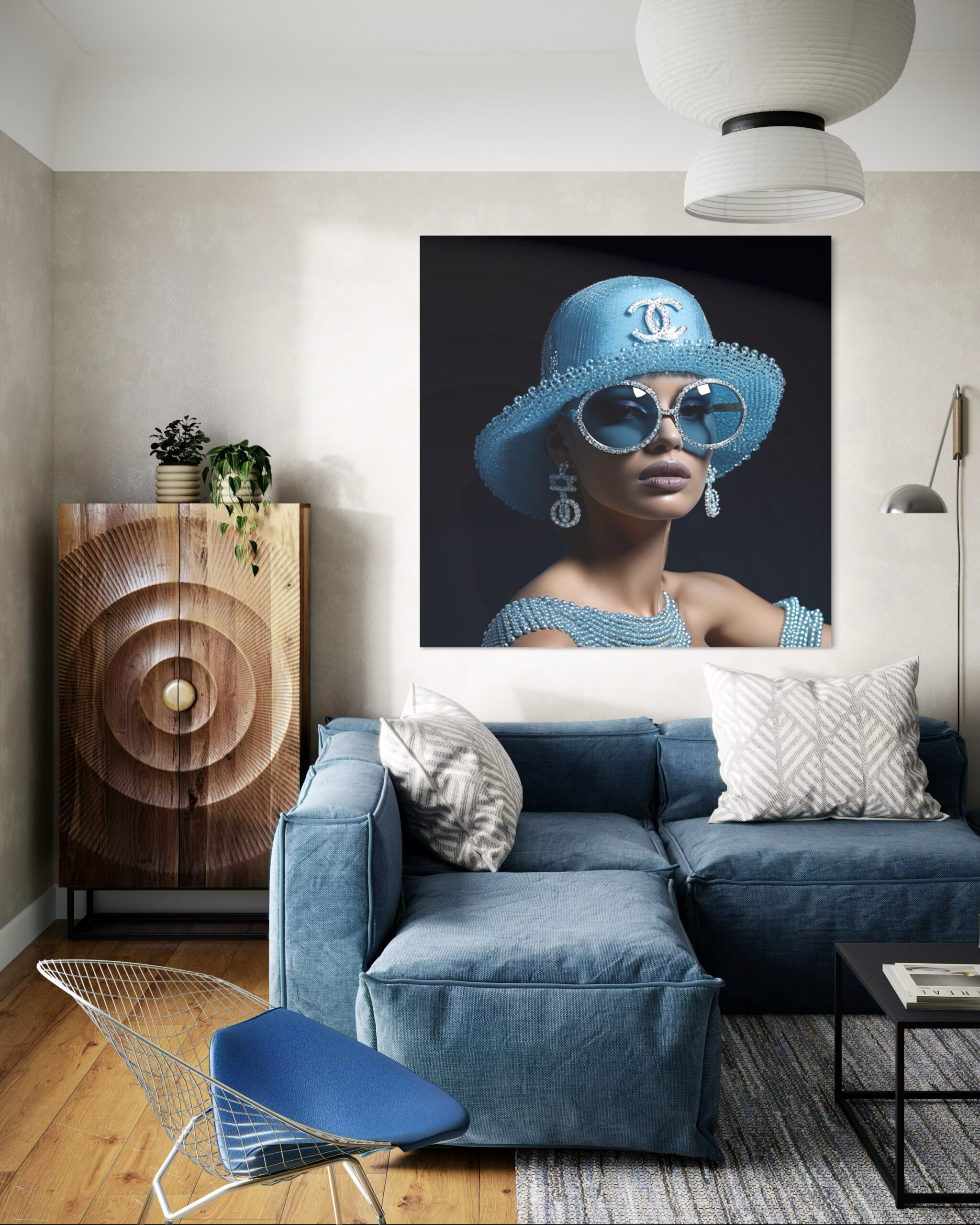 Blue Passionnel (square) Blue Passionnel (square) - Afbeelding 3