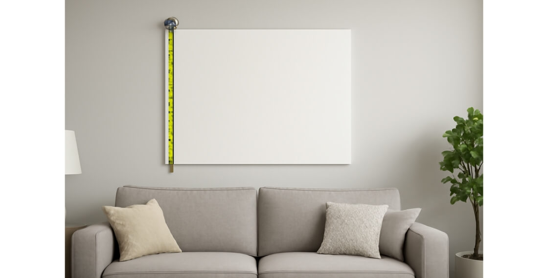 Hoe groot moet een schilderij zijn? Zo kies je de juiste maat Hoe groot moet een schilderij zijn? Zo kies je de juiste maat