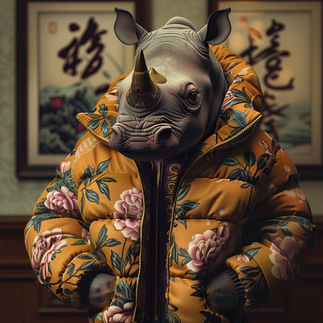 Rhino Yellow Puff Rhino Yellow Puff