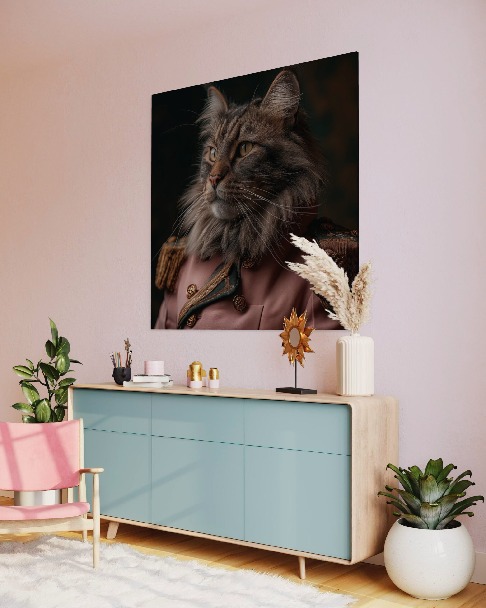Pink Army Maine Coon - Afbeelding 3