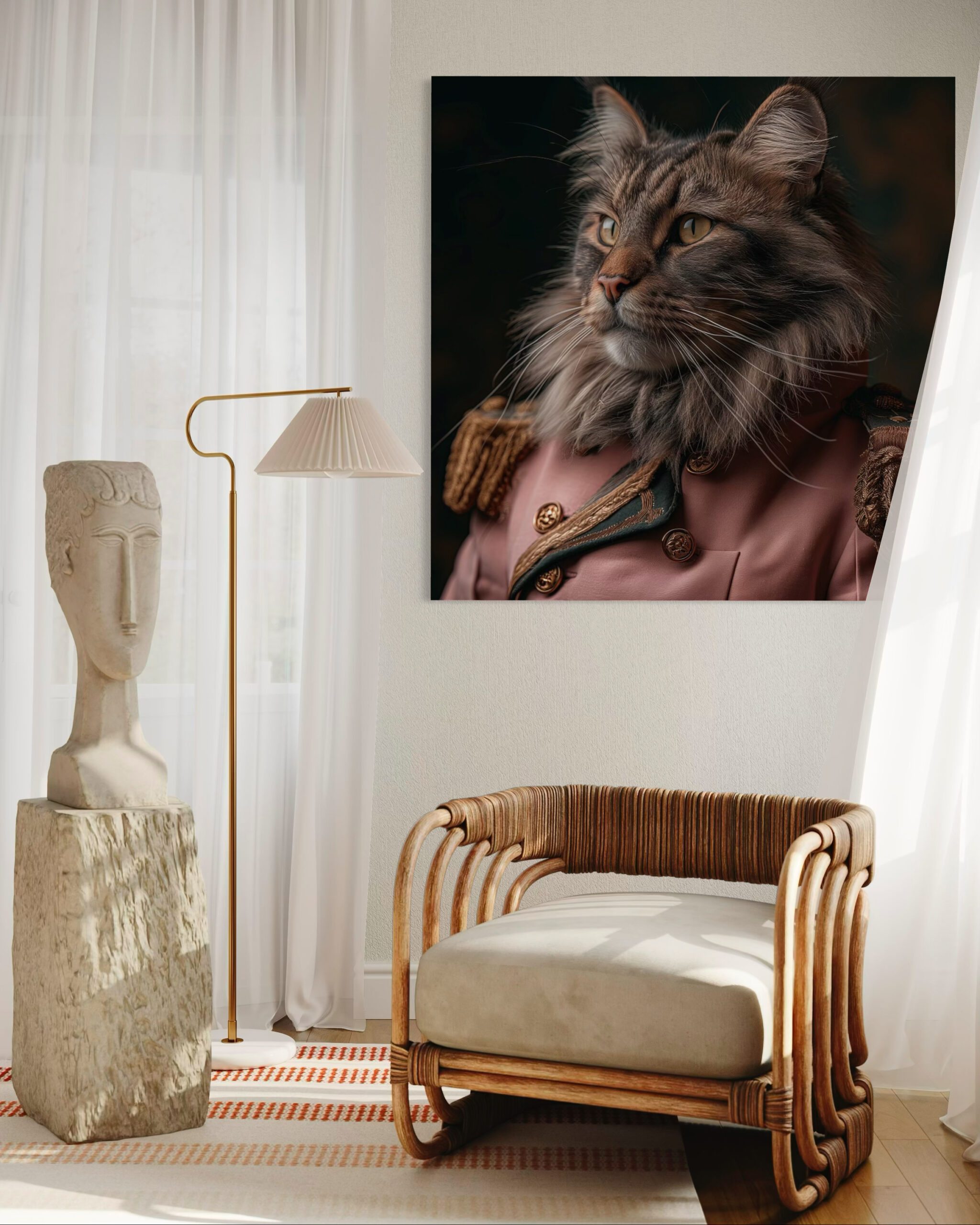 Pink Army Maine Coon - Afbeelding 2