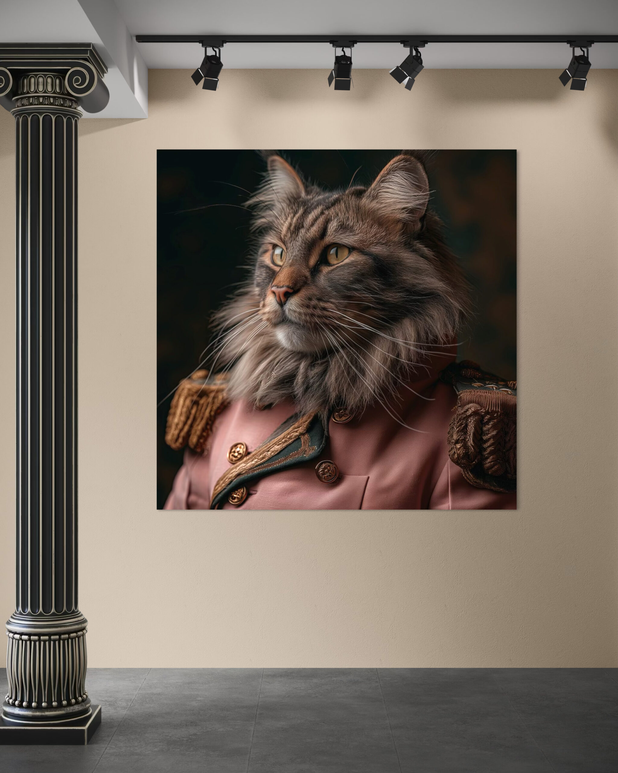 Pink Army Maine Coon - Afbeelding 4
