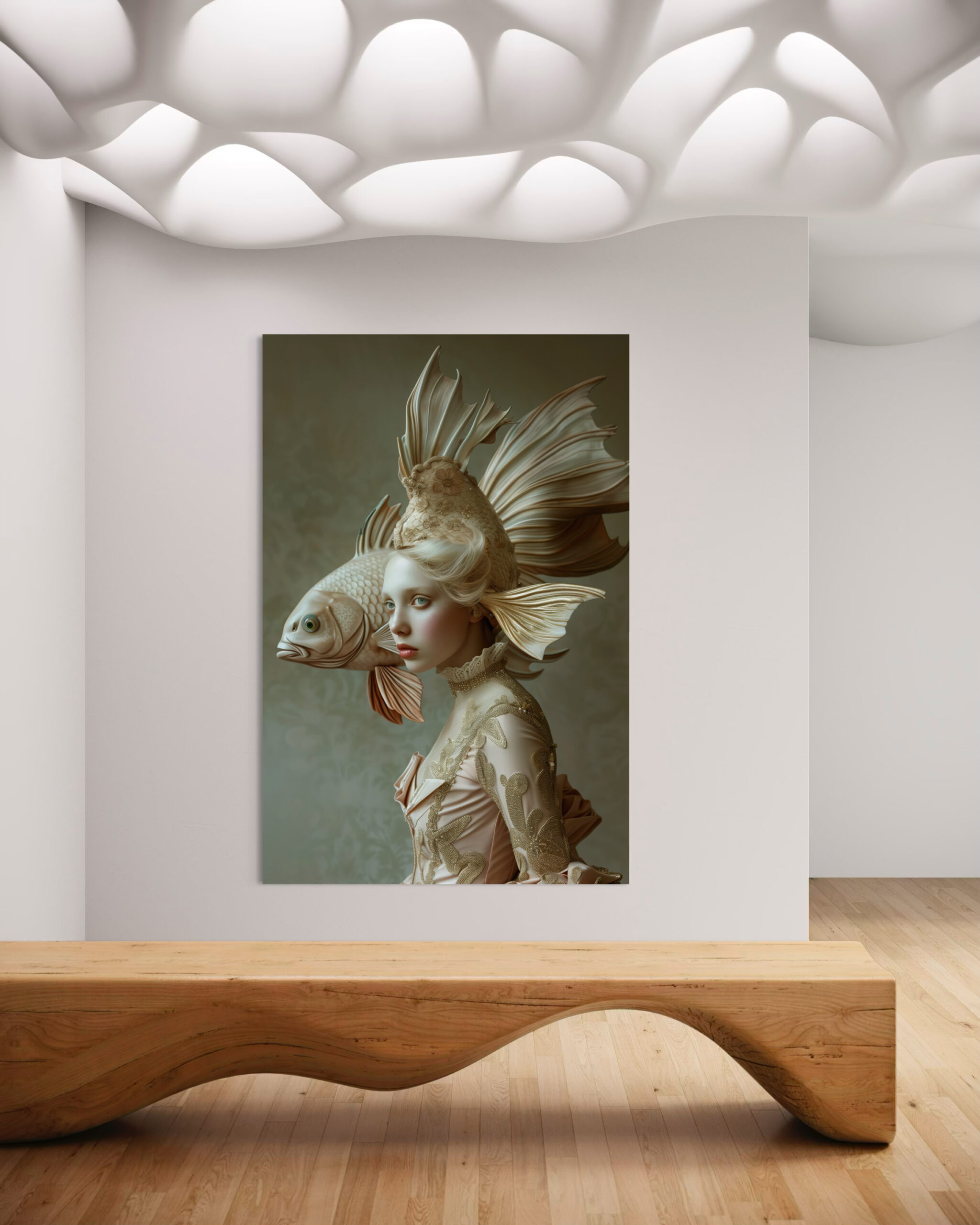 Fishy Hat Elegance #1 Fishy Hat Elegance #1 - Afbeelding 2