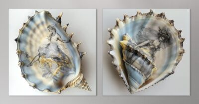 Sea Shell Art Duo (2x)