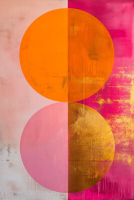 Pym Pink Gold & Orange #1