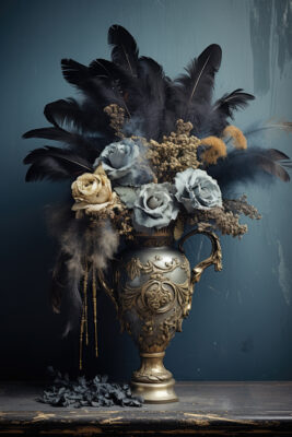 Flowers & Feathers #2 (Art Frame) Flowers & Feathers #2 (Art Frame)