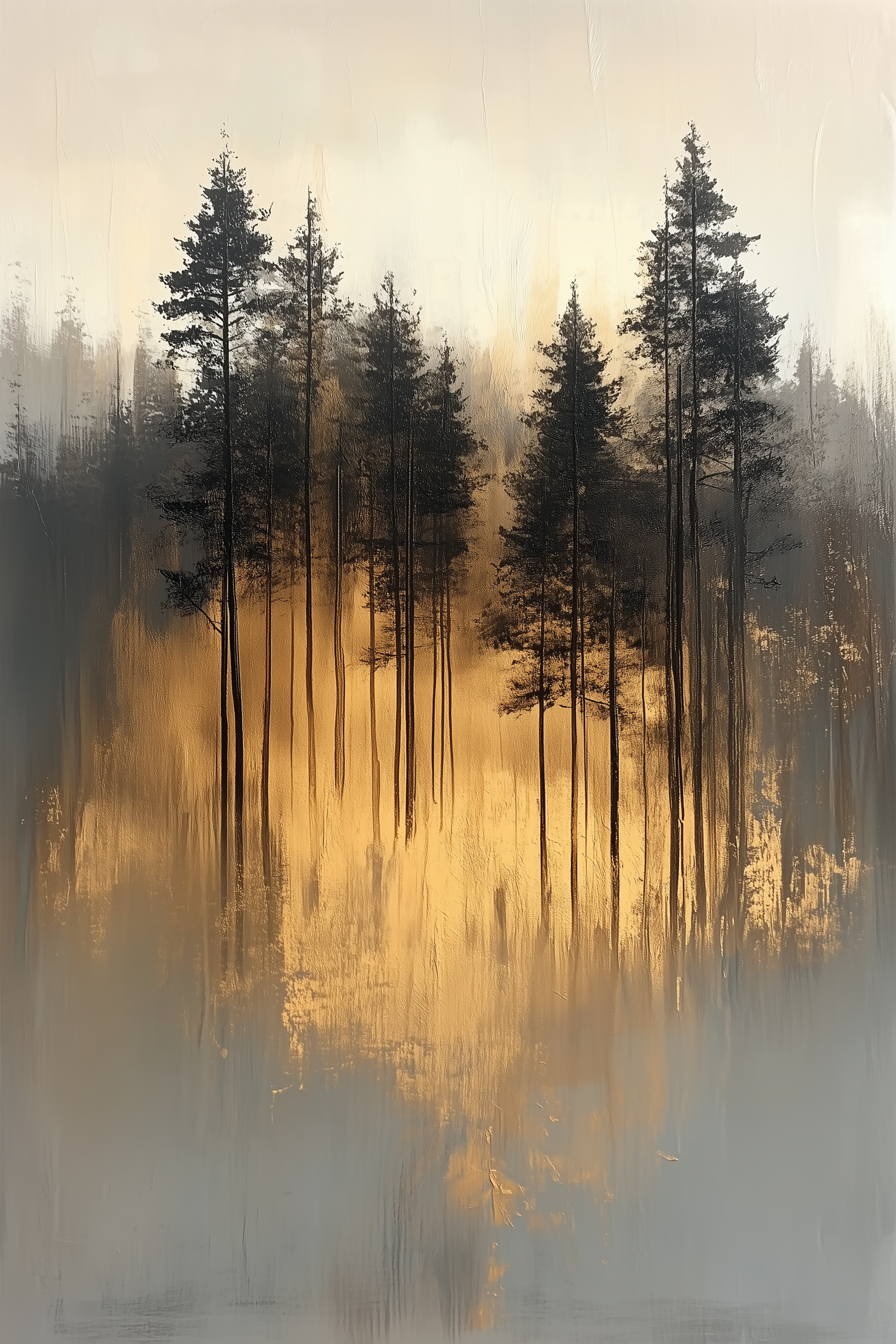 Lux Japandi Forest Golden Hour (Art Frame) Lux Japandi Forest Golden Hour (Art Frame)