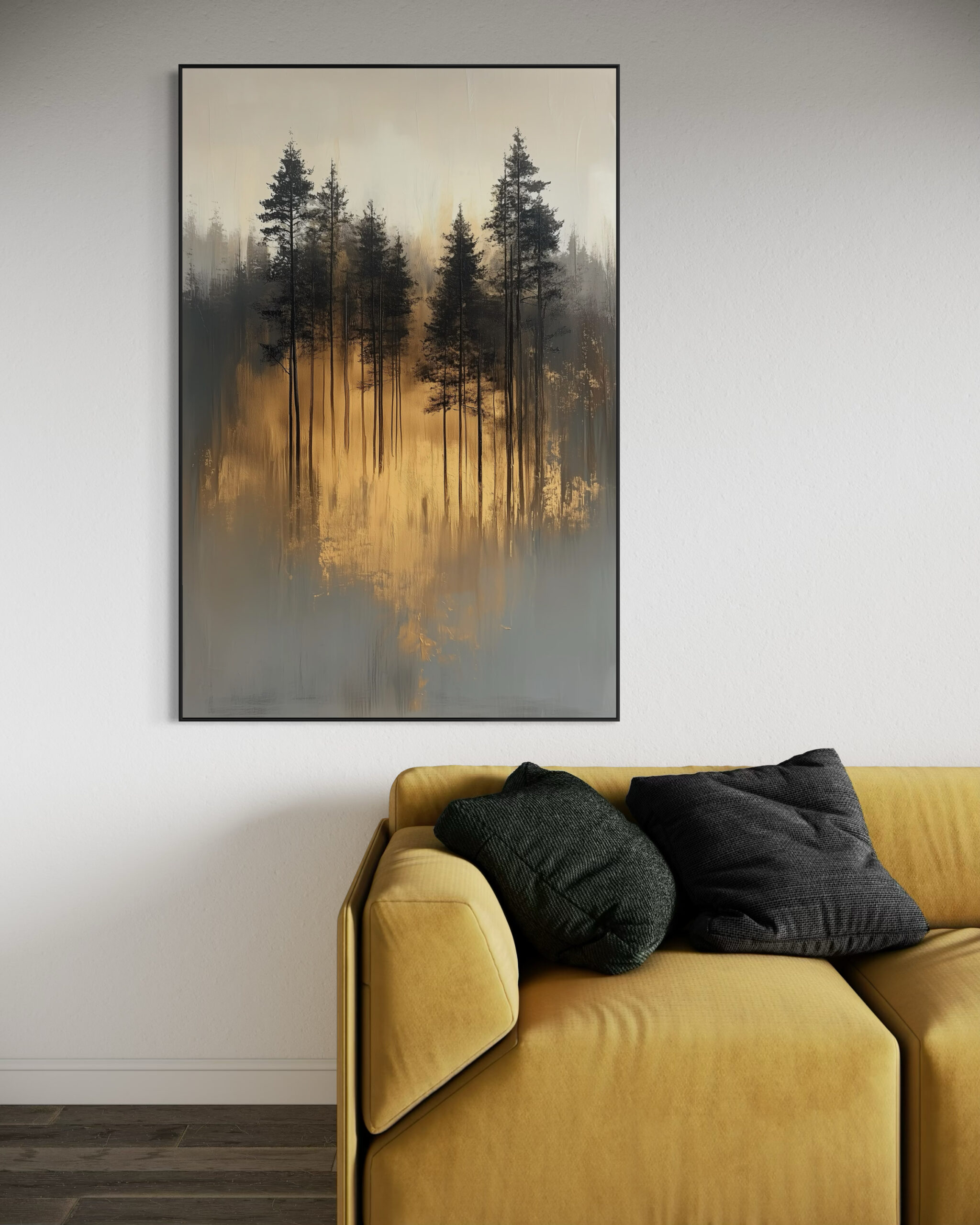 Lux Japandi Forest Golden Hour (Art Frame) Lux Japandi Forest Golden Hour (Art Frame) - Afbeelding 3