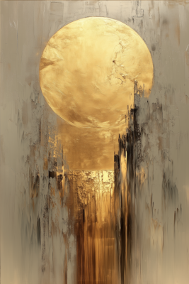 Lux Japandi Golden Sunset (Art Frame) Lux Japandi Golden Sunset (Art Frame)