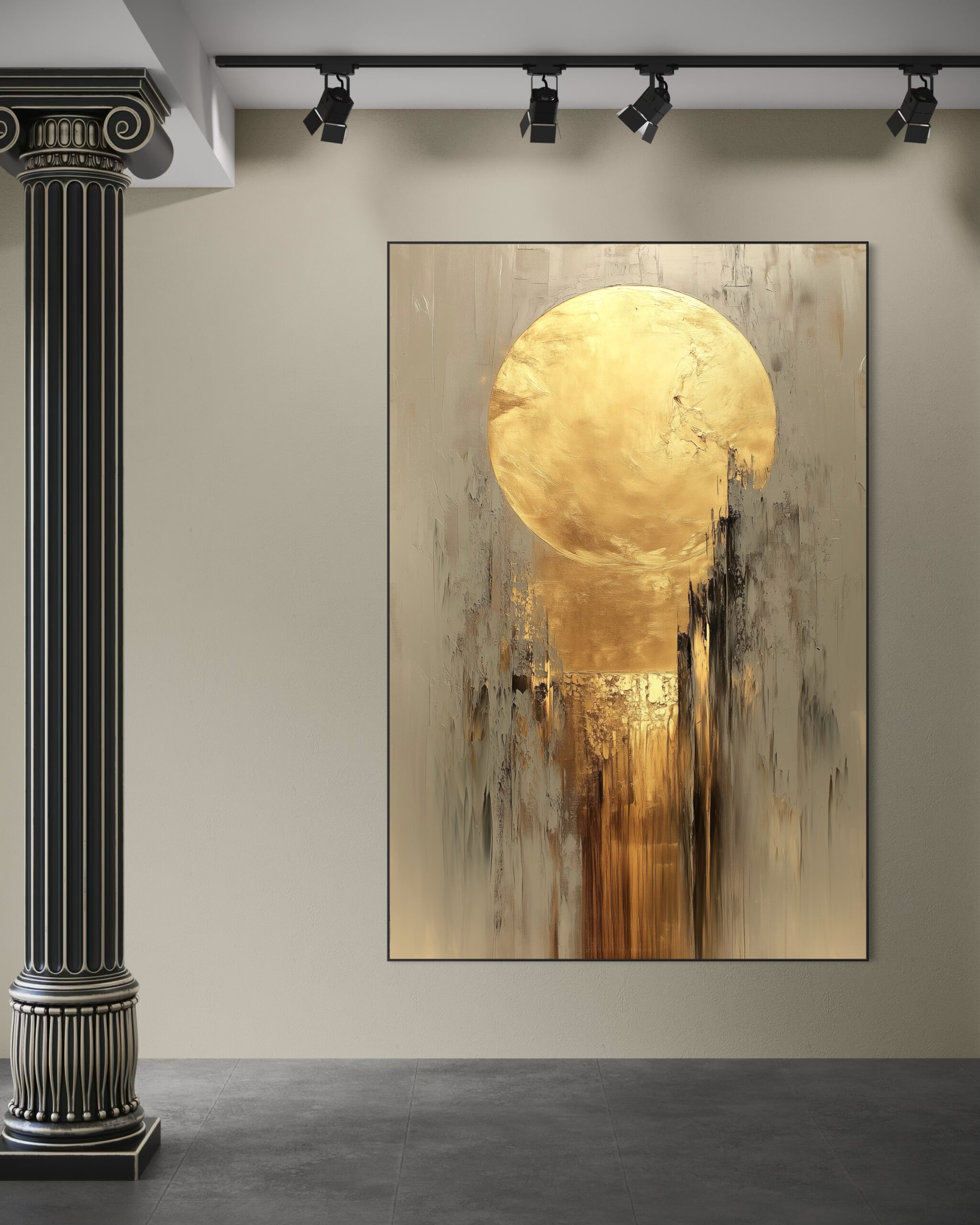 Lux Japandi Golden Sunset (Art Frame) Lux Japandi Golden Sunset (Art Frame) - Afbeelding 3