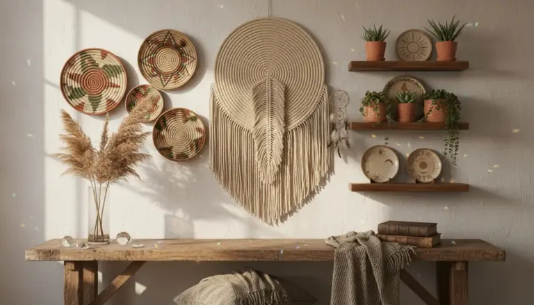 Geef je muren karakter met boho wandkunst bohemian wanddecoratie
