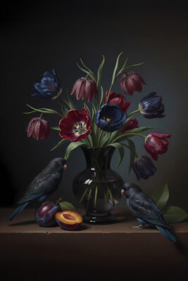 Zwarte Tulpengaaien Zwarte Tulpengaaien