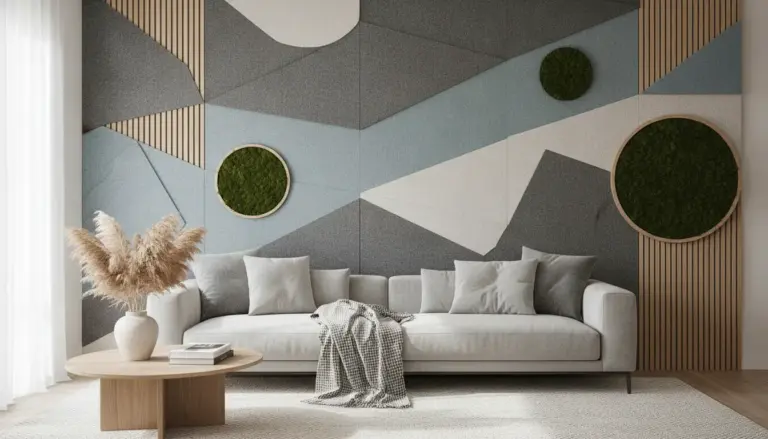 Stijlvolle muurdecoratie met akoestisch comfort akoestische wanddecoratie